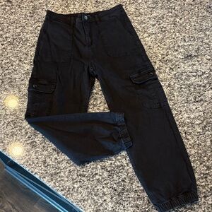 Women’s Black Cargo Pants